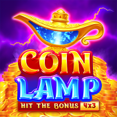 Coin Lamp glowing lantern slot title art