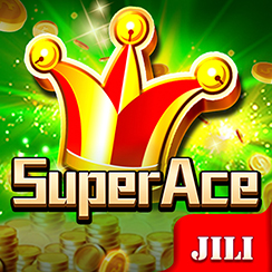Super Ace flying ace themed slot title art